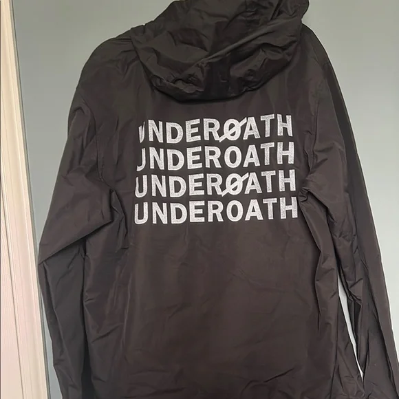 Underoath Black Windbreaker Jacket - Picture 7 of 9